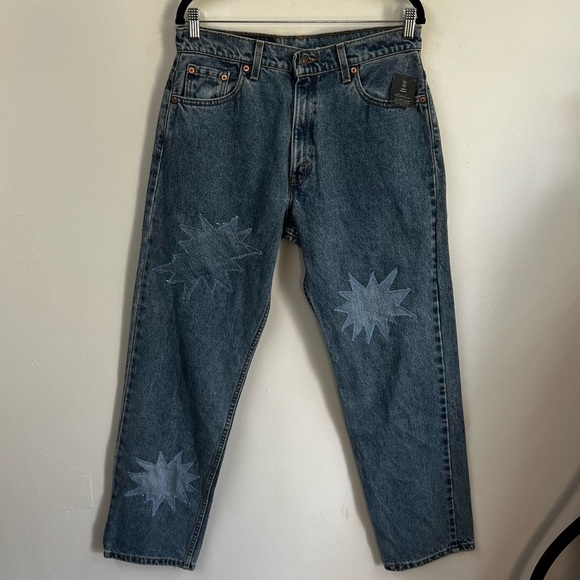 *NEW* Urban Renewal Levi’s Remade Pow Bubble Patch Jeans - Picture 6 of 16